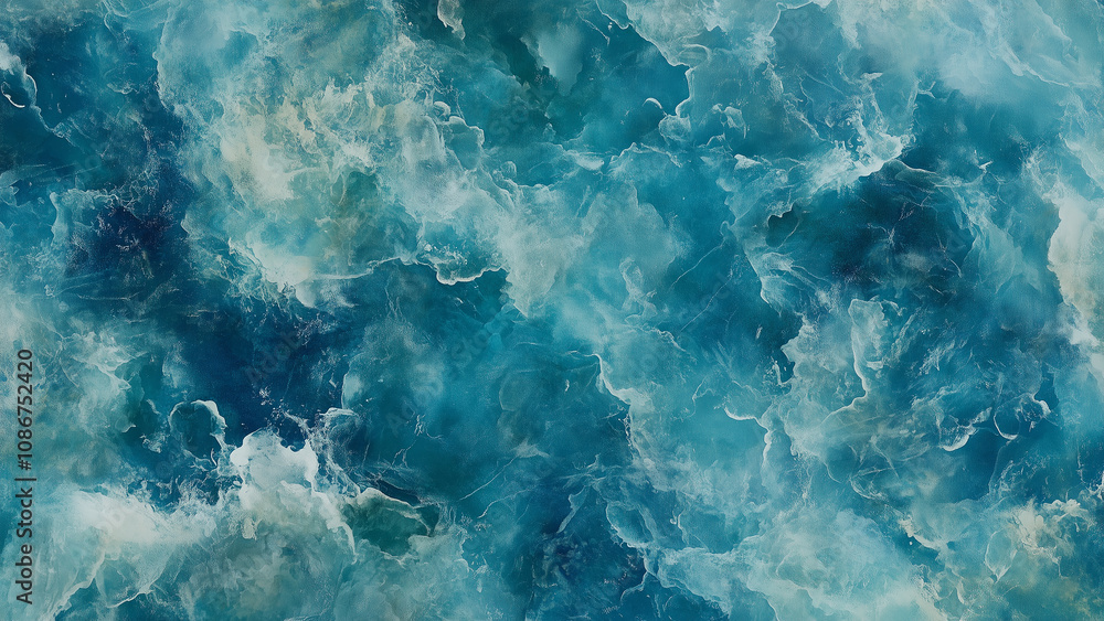 Subtle Sea Blue Watercolor Texture with Soft Gradient Subtle Sea Blue Watercolor Texture with Soft Gradient