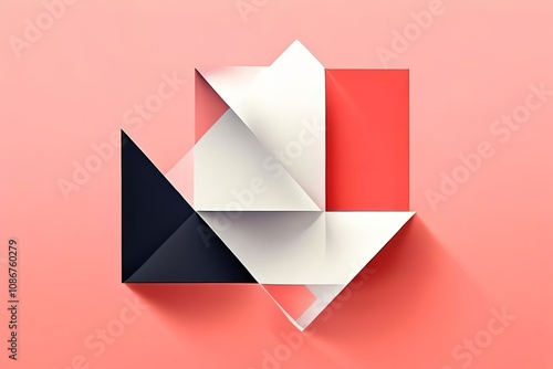 geometric minimalism modern design with clean lines geometric sh