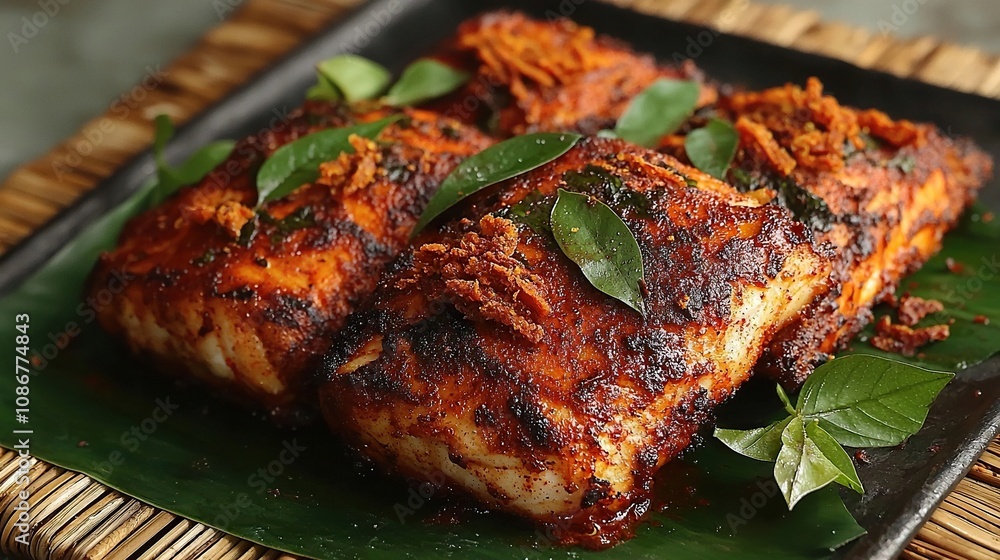 karimeen fry kerala pearl spot fish indian seafood karimeen fry kerala pearl spot fish indian seafood
