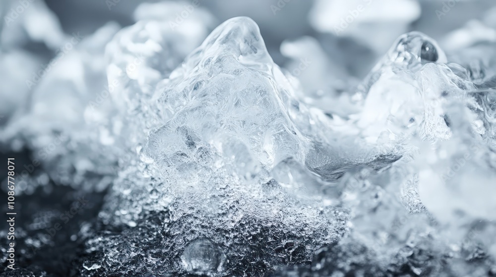 Captivating close-up of water bubbles creating textures, showcasing natural elegance and fluidity in a monochromatic setting. Captivating close-up of water bubbles creating textures, showcasing natural elegance and fluidity in a monochromatic setting.