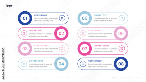 Agenda and Table of Content Presentation Slides