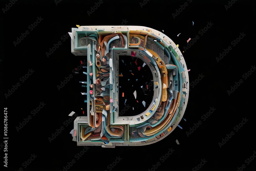 letters falling letters from a specific font descend creating a letters falling letters from a specific font descend creating a