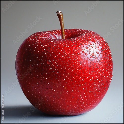 Shiny Red Apple