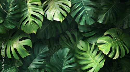 Monstera Leaf Pattern