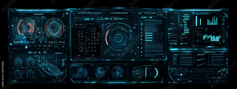 Futuristic Tech Interface Futuristic Tech Interface