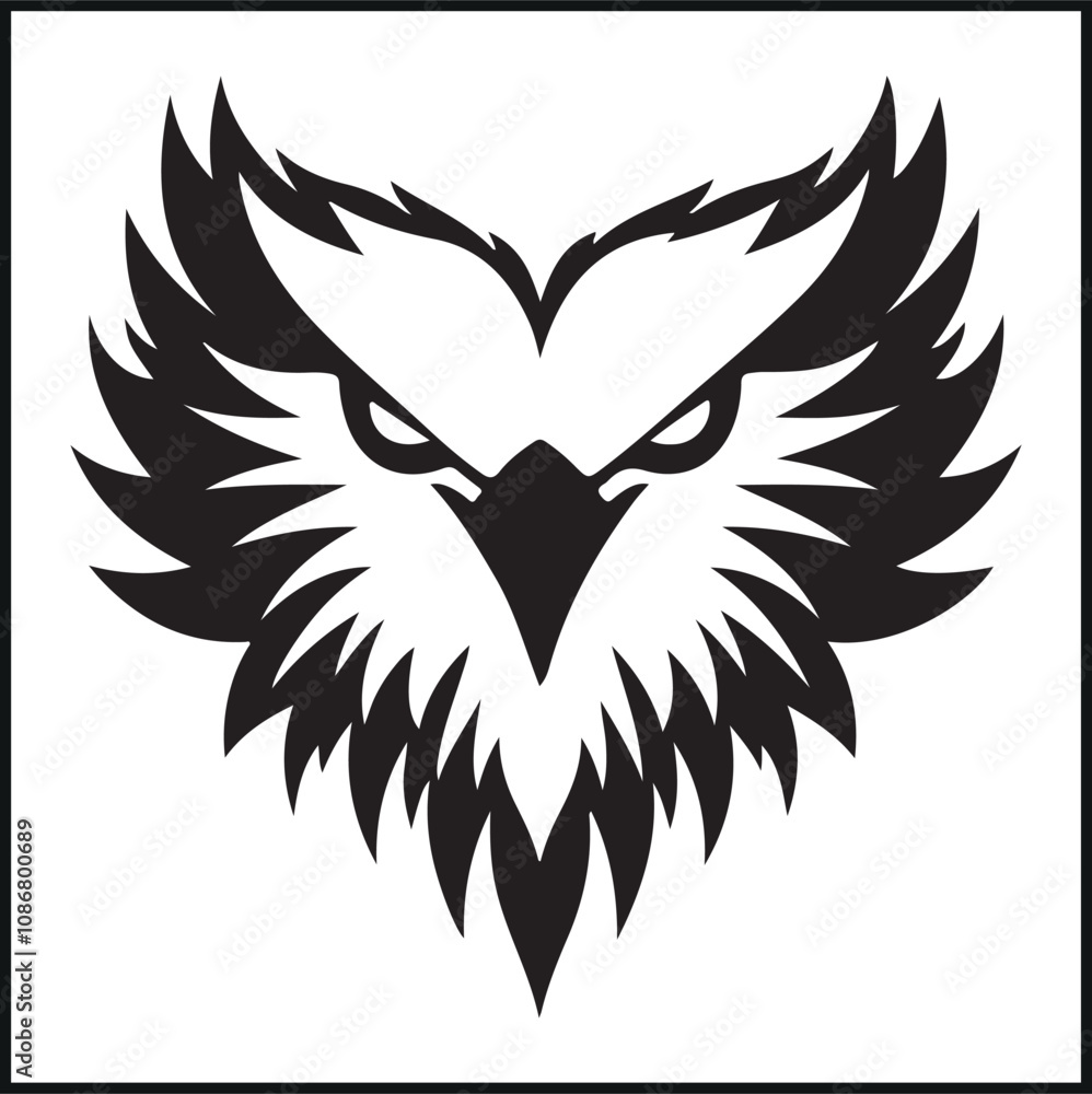Eagle Head Vector Illustration, bald eagle Eagle Head Vector Illustration, bald eagle