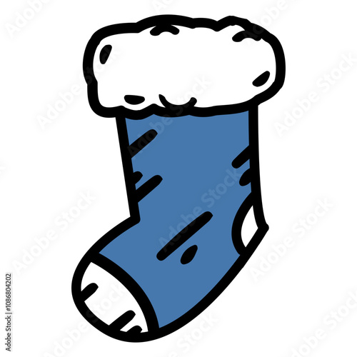 Christmas stocking icon