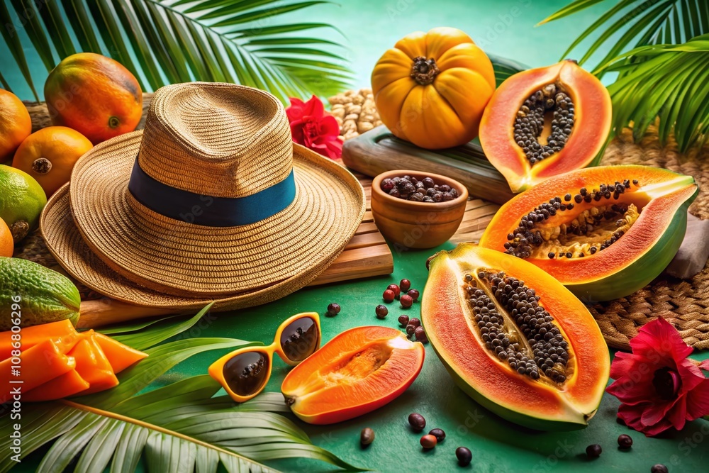 Discover the Perfect Papaya: Fashion-Inspired Photography Showcasing the Vibrant Colors and Textures of Ripe Papayas Ready for Culinary Delights Discover the Perfect Papaya: Fashion-Inspired Photography Showcasing the Vibrant Colors and Textures of Ripe Papayas Ready for Culinary Delights