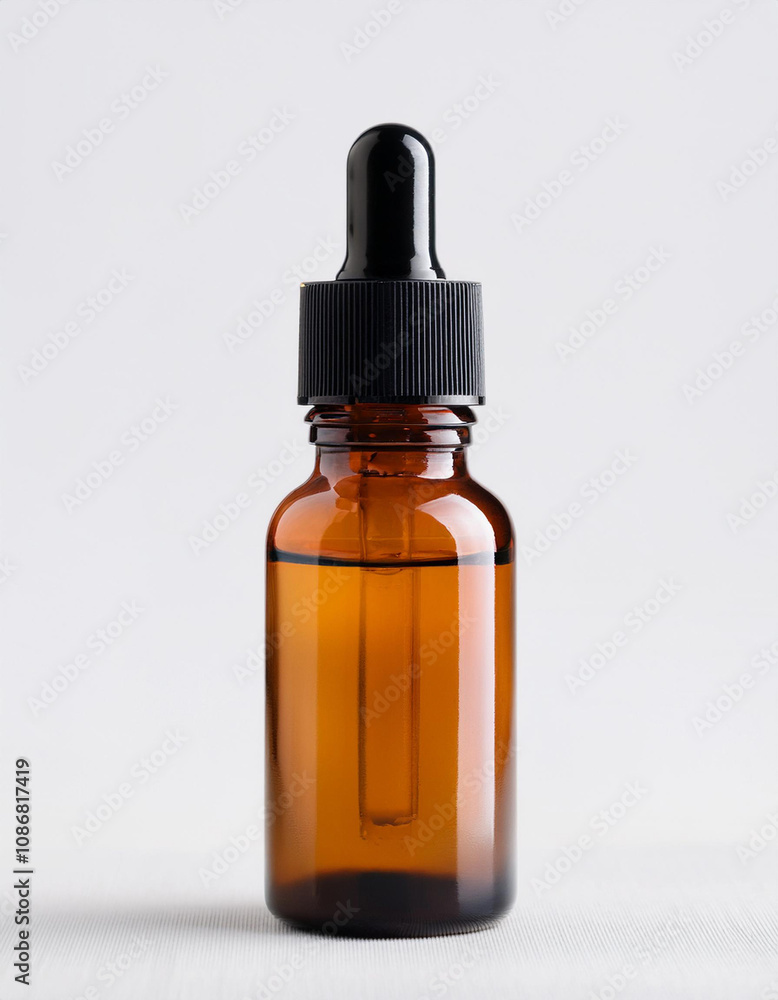Amber glass dropper bottle with blank label. Dropper bottle ideal for essential oils, serums, or cosmetics. Simple, clean design serum bottle. Dropper bottle for skincare and beauty product mockup Amber glass dropper bottle with blank label. Dropper bottle ideal for essential oils, serums, or cosmetics. Simple, clean design serum bottle. Dropper bottle for skincare and beauty product mockup