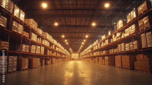 Spacious Warehouse Interior