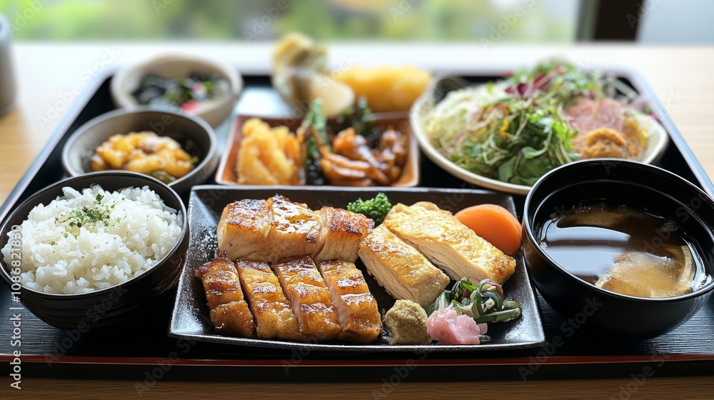 Japanese Cuisine Platter Japanese Cuisine Platter