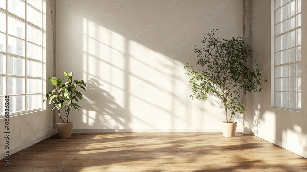Sunlit Minimalist Interior Sunlit Minimalist Interior