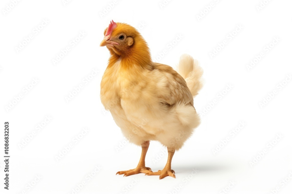 Fototapeta premium Chickern chicken poultry animal.