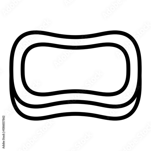 Soap Vector Line Icon Design