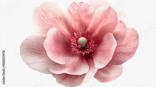 Pink Peony Bloom