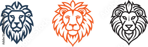 lion head mascot photo