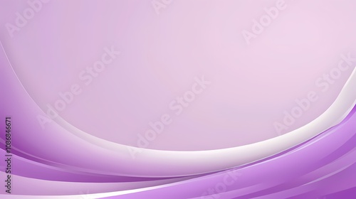 Abstract Purple and White Curved Lines Background