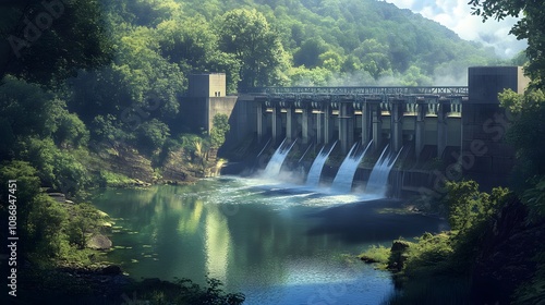 dam in forest 1