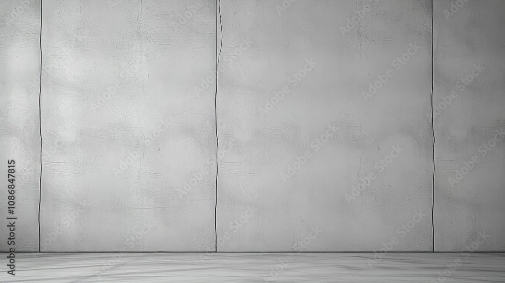 Minimalist Concrete Room with Subtle Lighting and Textured Walls Minimalist Concrete Room with Subtle Lighting and Textured Walls