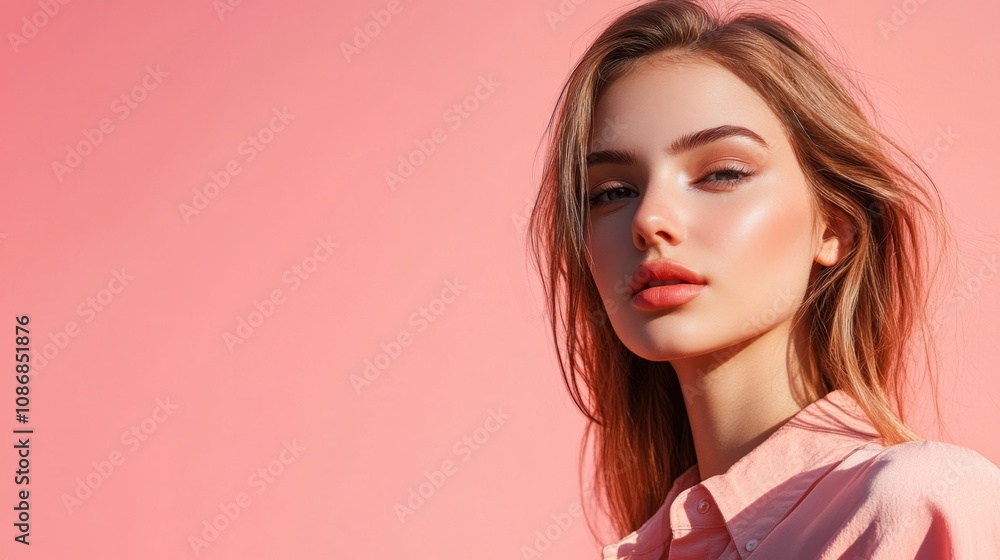 Elegant Portrait of Young Woman Elegant Portrait of Young Woman