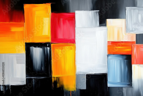 Wallpaper Mural Abstract Oil Painting Background Torontodigital.ca