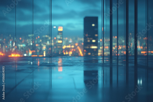 Blurry Office Background