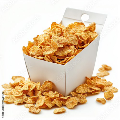 Cereal Box Isolated
