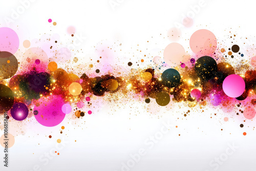 Pink Glitter Background