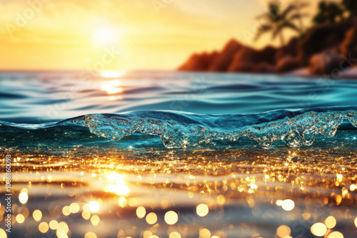Sun Flare Background