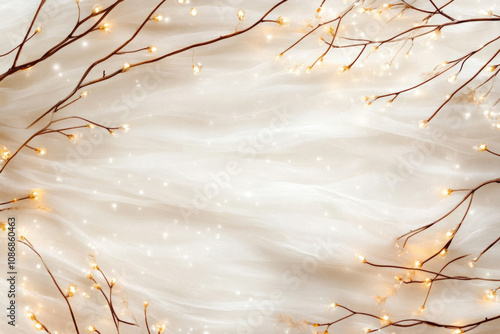 Twinkle On White Background