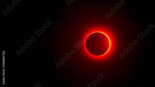 A celestial spectacle unfolds as the sun's corona illuminates the darkness, creating a captivating ring of fire.