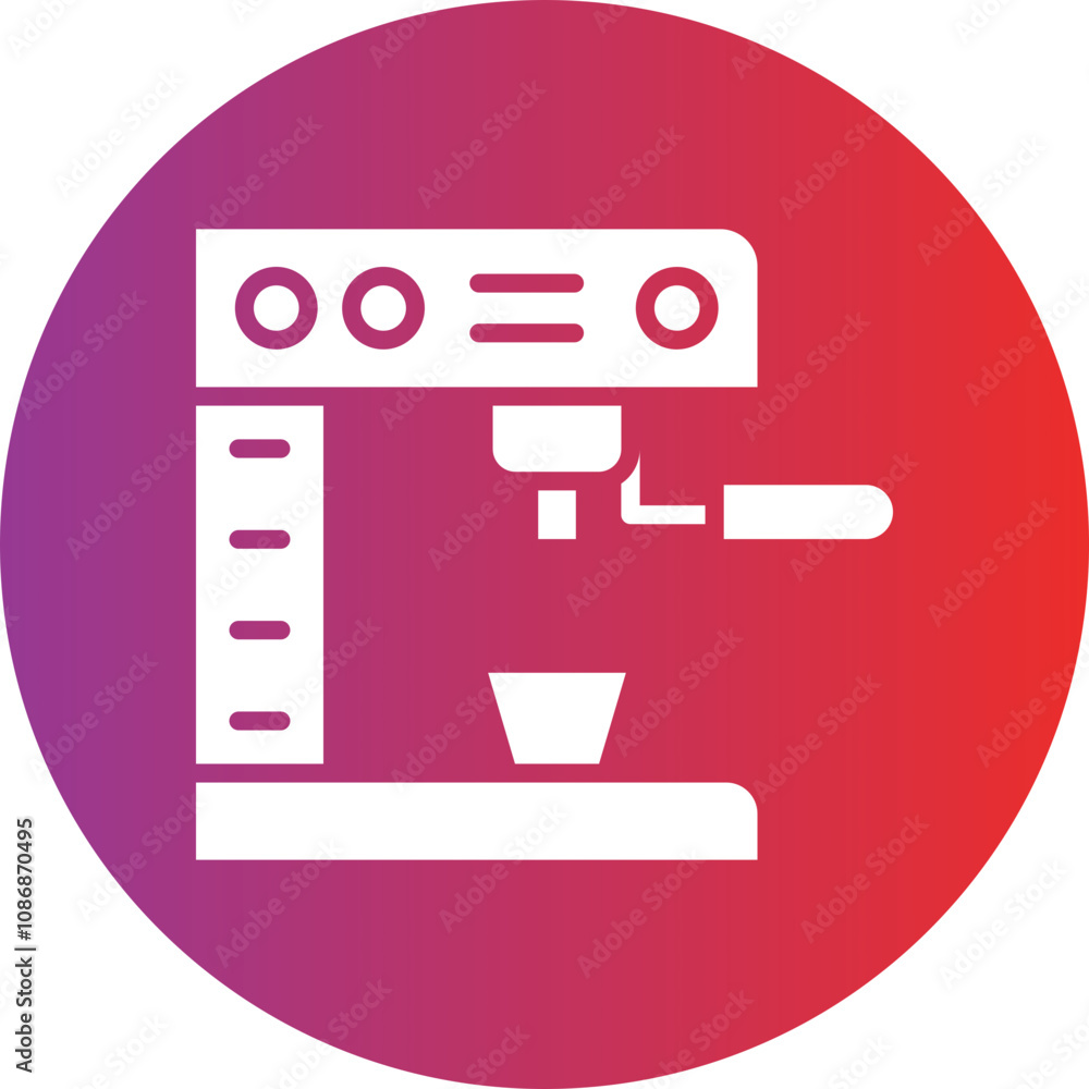 Coffee Machine Icon Style Coffee Machine Icon Style
