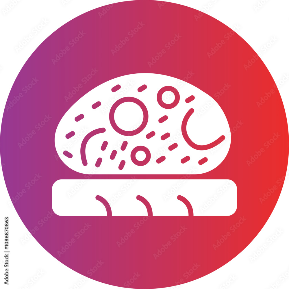 Bruschetta Icon Style