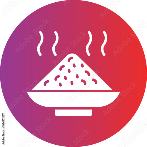 Nasi Goreng Icon Style