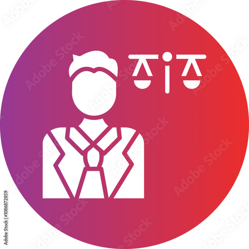 Defendant Male Icon Style