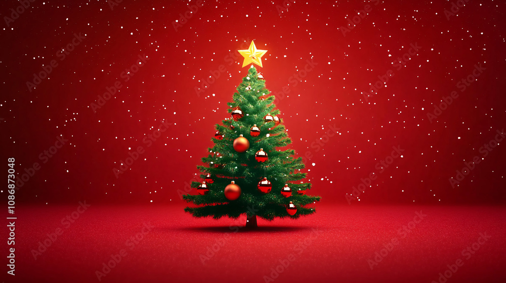 Groups of Christmas presents and balls against the backdrop of a festive Christmas tree with colored festive lights
Groups of Christmas presents and balls against the backdrop of a festive Christmas tree with colored festive lights