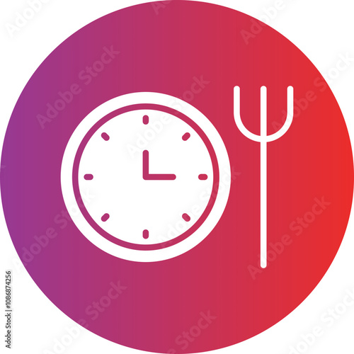 Eating Slowly Icon Style