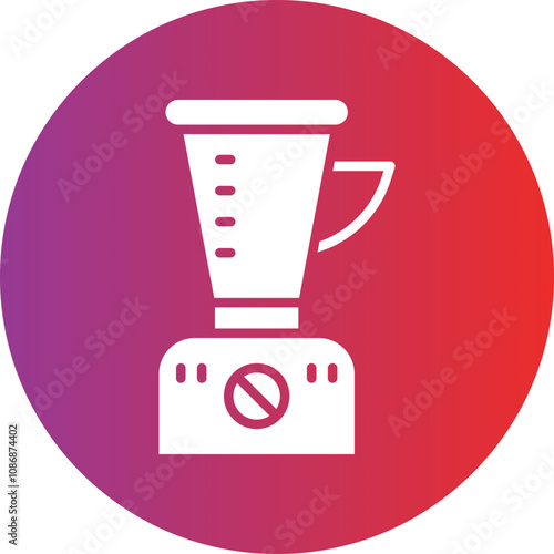 Food Processor Icon Style
