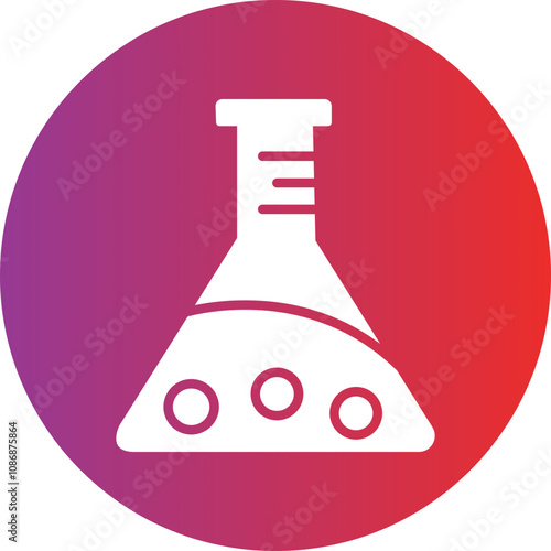 Volumetric Flask Icon Style