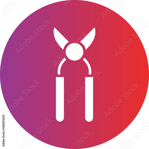 Wire Cutter Icon Style