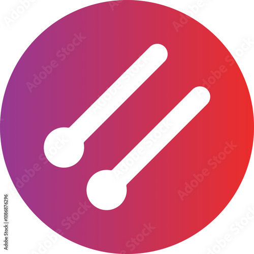 Glass Rod Icon Style