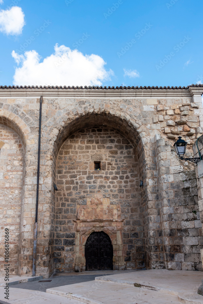 13th century auditor's chapel in Alcala de Henares. Madrid, Spain.