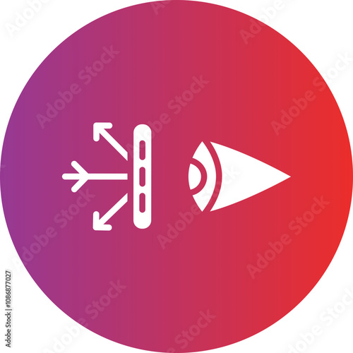 Anti Reflective Coating Icon Style