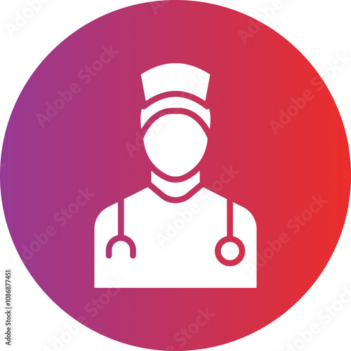 Ophthalmologist Male Icon Style