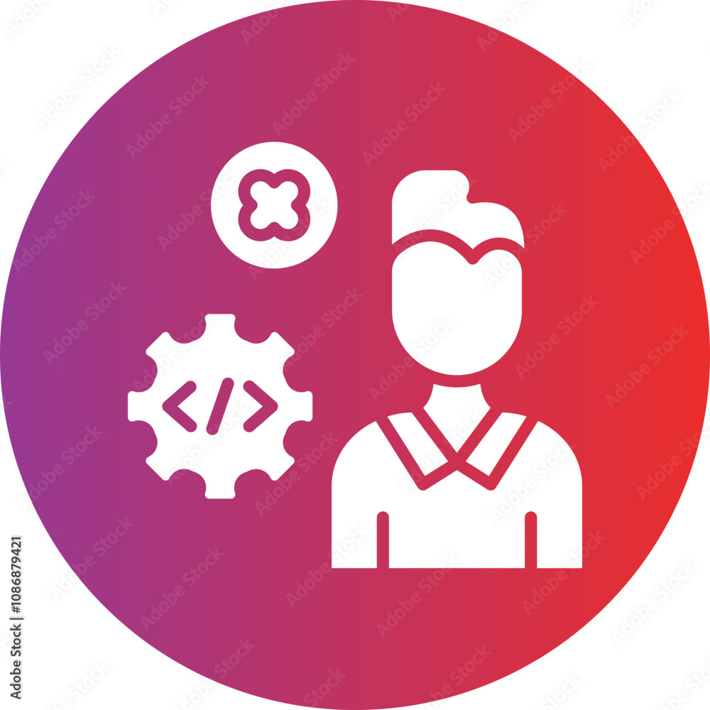 No Programming Experience Icon Style No Programming Experience Icon Style