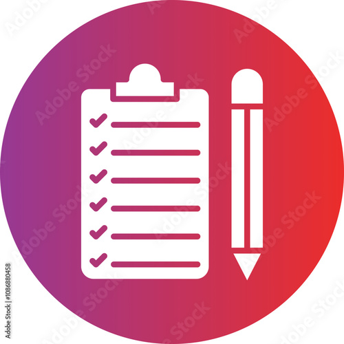 Patient Checklist Icon Style