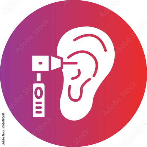 Otoscopy Icon Style