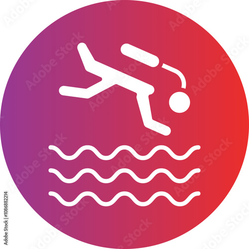 Freediving Icon Style