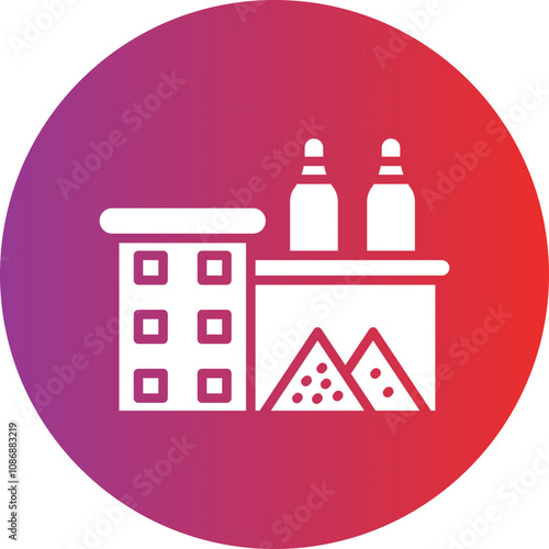 Individual Waste Production Icon Style