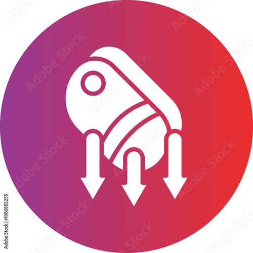 Reduced Meat Consumption Icon Style